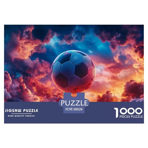Puzzle Fußball 1000 Stücken Für Erwachsene,Gorgeous Wolken EIN Unmögliches Geschicklichkeitsspiel Lernspiel Spielzeug Geschenk Home-Dekoration 38x26cm/1000pcs Puzzle Fußball 1000 Stücken Für Erwachsene,Gorgeous Wolken EIN Unmögliches Geschicklichkeitsspiel Lernspiel Spielzeug Geschenk Home-Dekoration 38x26cm/1000pcs von YYVKPMLXC