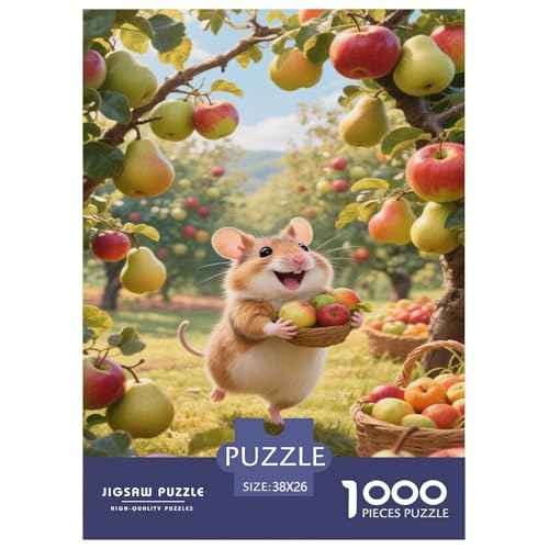 Puzzle Goldhamster Mit 1000 Teilen Für Erwachsene,Obstgarten Szene Anspruchsvolles Spielzeug Lernspiel Spielzeug Geschenk Home-Dekoration 38x26cm/1000pcs Puzzle Goldhamster Mit 1000 Teilen Für Erwachsene,Obstgarten Szene Anspruchsvolles Spielzeug Lernspiel Spielzeug Geschenk Home-Dekoration 38x26cm/1000pcs von YYVKPMLXC