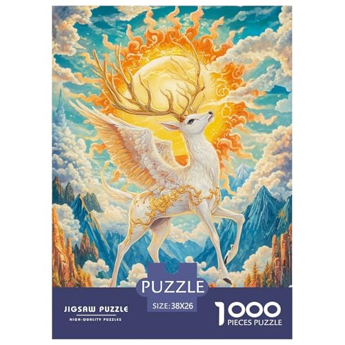Puzzle Hirsch God Mit 1000 Teilen Für Erwachsene,Fantastische Landschaft Herausforderungsspielzeug Intelligenz-Puzzle Home-Dekoration 38x26cm/1000pcs Puzzle Hirsch God Mit 1000 Teilen Für Erwachsene,Fantastische Landschaft Herausforderungsspielzeug Intelligenz-Puzzle Home-Dekoration 38x26cm/1000pcs von YYVKPMLXC