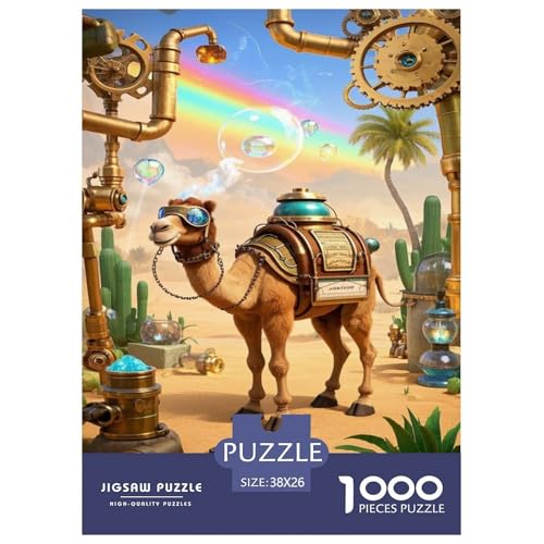 Puzzle Kamel Mit 1000 Teilen Für Erwachsene,Wüste Herausforderungsspielzeug Denksport-Puzzle Home-Dekoration 38x26cm/1000pcs Puzzle Kamel Mit 1000 Teilen Für Erwachsene,Wüste Herausforderungsspielzeug Denksport-Puzzle Home-Dekoration 38x26cm/1000pcs von YYVKPMLXC