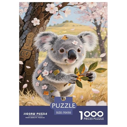 Puzzle Koala 1000 Stücken Für Erwachsene,Frühlingslandschaft EIN Unmögliches Geschicklichkeitsspiel Lernspiel Spielzeug Geschenk Home-Dekoration 70x50cm/1000pcs Puzzle Koala 1000 Stücken Für Erwachsene,Frühlingslandschaft EIN Unmögliches Geschicklichkeitsspiel Lernspiel Spielzeug Geschenk Home-Dekoration 70x50cm/1000pcs von YYVKPMLXC