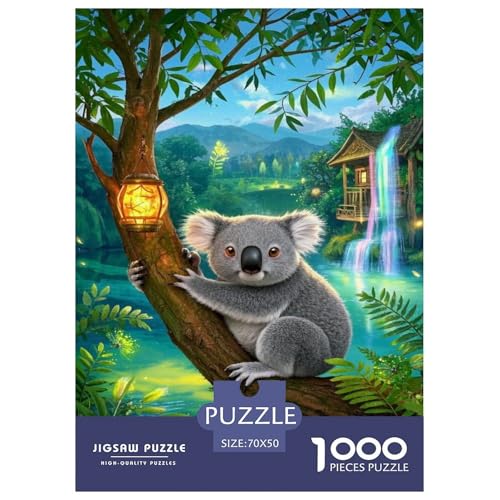 Puzzle Koala Aus 1000 Stücken Für Erwachsene,Natürliche Elemente EIN Unmögliches Geschicklichkeitsspiel, Lernspiel Spielzeug Geschenk Home-Dekoration 70x50cm/1000pcs Puzzle Koala Aus 1000 Stücken Für Erwachsene,Natürliche Elemente EIN Unmögliches Geschicklichkeitsspiel, Lernspiel Spielzeug Geschenk Home-Dekoration 70x50cm/1000pcs von YYVKPMLXC