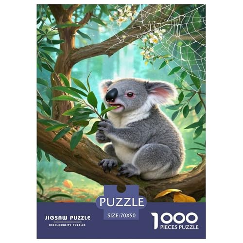 Puzzle Koala Aus 1000 Stücken Für Erwachsene,Waldszene EIN Unmögliches Geschicklichkeitsspiel, Lernspiel Spielzeug Geschenk Home-Dekoration 70x50cm/1000pcs Puzzle Koala Aus 1000 Stücken Für Erwachsene,Waldszene EIN Unmögliches Geschicklichkeitsspiel, Lernspiel Spielzeug Geschenk Home-Dekoration 70x50cm/1000pcs von YYVKPMLXC