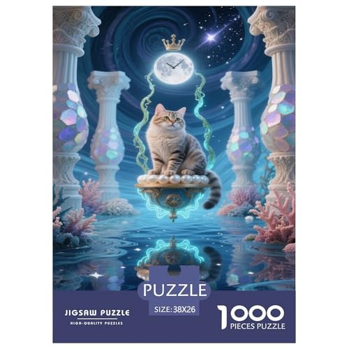 Puzzle Manx-Kater Mit 1000 Teilen Für Erwachsene,Fantastische Sternenhimmel EIN Unmögliches Geschicklichkeitsspiel Familien-Puzzlespiel Home-Dekoration 38x26cm/1000pcs Puzzle Manx-Kater Mit 1000 Teilen Für Erwachsene,Fantastische Sternenhimmel EIN Unmögliches Geschicklichkeitsspiel Familien-Puzzlespiel Home-Dekoration 38x26cm/1000pcs von YYVKPMLXC