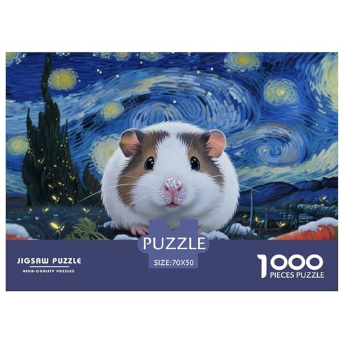 Puzzle Meerschweinchen Mit 1000 Teilen Für Erwachsene,Sternen Karottenfeld EIN Unmögliches Geschicklichkeitsspiel Lernspiel Spielzeug Geschenk Home-Dekoration 70x50cm/1000pcs Puzzle Meerschweinchen Mit 1000 Teilen Für Erwachsene,Sternen Karottenfeld EIN Unmögliches Geschicklichkeitsspiel Lernspiel Spielzeug Geschenk Home-Dekoration 70x50cm/1000pcs von YYVKPMLXC