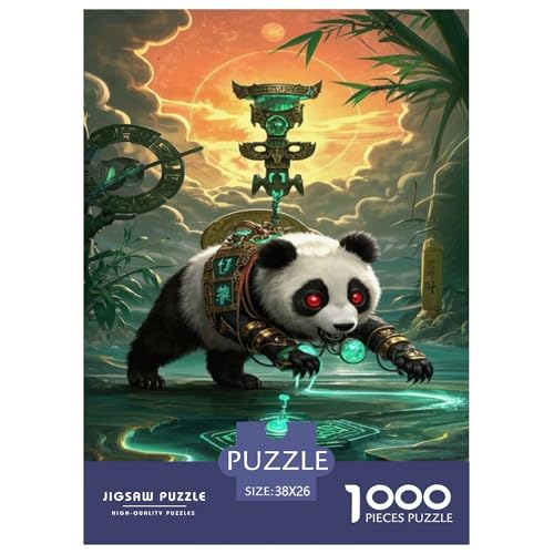 Puzzle Panda Mit 1000 Teilen Für Erwachsene,Science-Fiction-Elemente Herausforderungsspielzeug Denksport-Puzzle Home-Dekoration 38x26cm/1000pcs Puzzle Panda Mit 1000 Teilen Für Erwachsene,Science-Fiction-Elemente Herausforderungsspielzeug Denksport-Puzzle Home-Dekoration 38x26cm/1000pcs von YYVKPMLXC