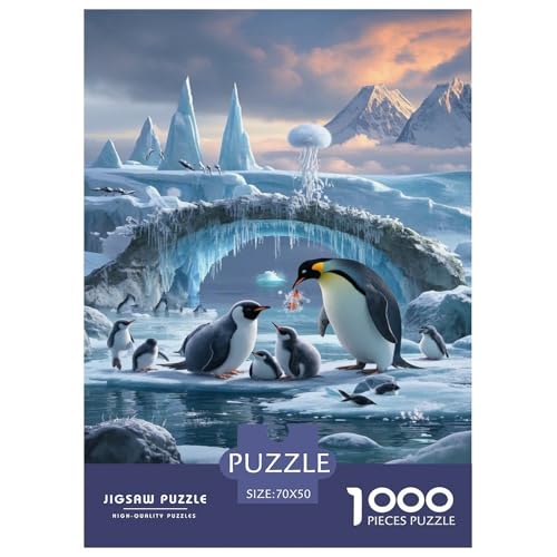 Puzzle Pinguin Mit 1000 Teilen Für Erwachsene,Gletscherlandform EIN Unmögliches Geschicklichkeitsspiel Lernspiel Spielzeug Geschenk Home-Dekoration 70x50cm/1000pcs Puzzle Pinguin Mit 1000 Teilen Für Erwachsene,Gletscherlandform EIN Unmögliches Geschicklichkeitsspiel Lernspiel Spielzeug Geschenk Home-Dekoration 70x50cm/1000pcs von YYVKPMLXC