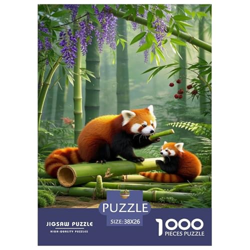 Puzzle Rotpanda Mit 1000 Teilen Für Erwachsene,Natürliche Landschaft EIN Unmögliches Geschicklichkeitsspiel Familien-Puzzlespiel Home-Dekoration 38x26cm/1000pcs Puzzle Rotpanda Mit 1000 Teilen Für Erwachsene,Natürliche Landschaft EIN Unmögliches Geschicklichkeitsspiel Familien-Puzzlespiel Home-Dekoration 38x26cm/1000pcs von YYVKPMLXC
