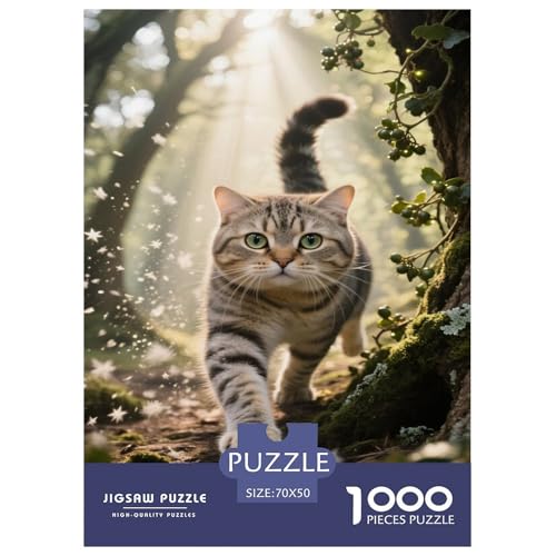 Puzzle Russisch-Blaue Katze Mit 1000 Teilen Für Erwachsene,Natürliche Szenery EIN Unmögliches Geschicklichkeitsspiel Lernspiel Spielzeug Geschenk Home-Dekoration 70x50cm/1000pcs Puzzle Russisch-Blaue Katze Mit 1000 Teilen Für Erwachsene,Natürliche Szenery EIN Unmögliches Geschicklichkeitsspiel Lernspiel Spielzeug Geschenk Home-Dekoration 70x50cm/1000pcs von YYVKPMLXC