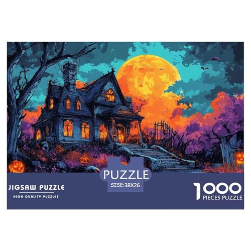 Puzzle Schloss 1000 Stücken Für Erwachsene,KürbisLaternes EIN Unmögliches Geschicklichkeitsspiel Lernspiel Spielzeug Geschenk Home-Dekoration 38x26cm/1000pcs Puzzle Schloss 1000 Stücken Für Erwachsene,KürbisLaternes EIN Unmögliches Geschicklichkeitsspiel Lernspiel Spielzeug Geschenk Home-Dekoration 38x26cm/1000pcs von YYVKPMLXC