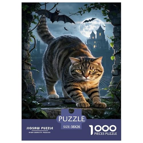 Puzzle Scottish Fold Katze Aus 1000 Stücken Für Erwachsene,Mondlichtnachtlandschaft EIN Unmögliches Geschicklichkeitsspiel, Lernspiel Spielzeug Geschenk Home-Dekoration 38x26cm/1000pcs Puzzle Scottish Fold Katze Aus 1000 Stücken Für Erwachsene,Mondlichtnachtlandschaft EIN Unmögliches Geschicklichkeitsspiel, Lernspiel Spielzeug Geschenk Home-Dekoration 38x26cm/1000pcs von YYVKPMLXC