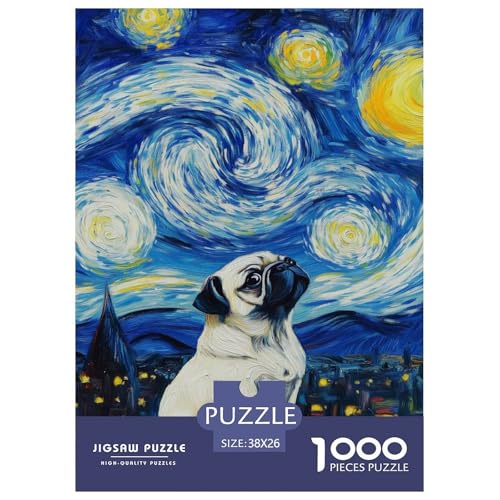 Puzzle Shar-Pei Mit 1000 Teilen Für Erwachsene,Fantastische Sternenhimmel Herausforderungsspielzeug Intelligenz-Puzzle Home-Dekoration 38x26cm/1000pcs Puzzle Shar-Pei Mit 1000 Teilen Für Erwachsene,Fantastische Sternenhimmel Herausforderungsspielzeug Intelligenz-Puzzle Home-Dekoration 38x26cm/1000pcs von YYVKPMLXC