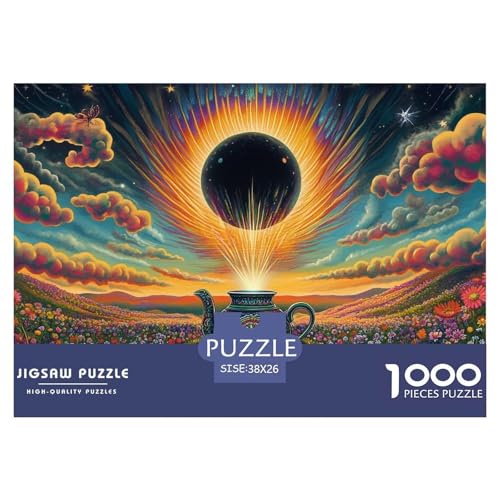 Puzzle Sonnenfinsternis Mit 1000 Teilen Für Erwachsene,Fantasielandschaft Anspruchsvolles Spielzeug Lernspiel Spielzeug Geschenk Home-Dekoration 38x26cm/1000pcs Puzzle Sonnenfinsternis Mit 1000 Teilen Für Erwachsene,Fantasielandschaft Anspruchsvolles Spielzeug Lernspiel Spielzeug Geschenk Home-Dekoration 38x26cm/1000pcs von YYVKPMLXC