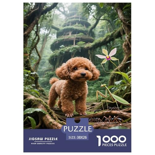 Puzzle Teacup-Pudel 1000 Stücken Für Erwachsene,Tropischer Regenwald EIN Unmögliches Geschicklichkeitsspiel Lernspiel Spielzeug Geschenk Home-Dekoration 38x26cm/1000pcs Puzzle Teacup-Pudel 1000 Stücken Für Erwachsene,Tropischer Regenwald EIN Unmögliches Geschicklichkeitsspiel Lernspiel Spielzeug Geschenk Home-Dekoration 38x26cm/1000pcs von YYVKPMLXC