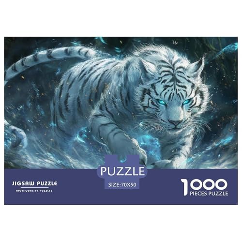Puzzle Tiger 1000 Stücken Für Erwachsene,EIS und Schnee EIN Unmögliches Geschicklichkeitsspiel Lernspiel Spielzeug Geschenk Home-Dekoration 70x50cm/1000pcs Puzzle Tiger 1000 Stücken Für Erwachsene,EIS und Schnee EIN Unmögliches Geschicklichkeitsspiel Lernspiel Spielzeug Geschenk Home-Dekoration 70x50cm/1000pcs von YYVKPMLXC