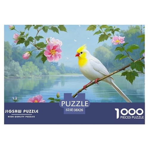 Puzzle Welligensittich 1000 Teilen Für Erwachsene,Spring Seelandschaft Intelligenz-Puzzle Herausforderungsspielzeug, Familien-Puzzlespiel Home-Dekoration 38x26cm/1000pcs Puzzle Welligensittich 1000 Teilen Für Erwachsene,Spring Seelandschaft Intelligenz-Puzzle Herausforderungsspielzeug, Familien-Puzzlespiel Home-Dekoration 38x26cm/1000pcs von YYVKPMLXC