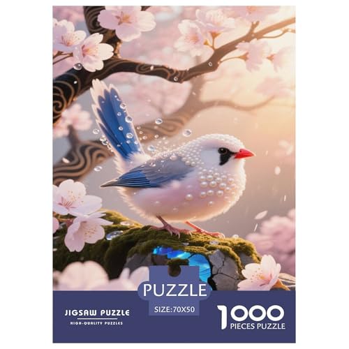 Puzzle Zebrafink Mit 1000 Teilen Für Erwachsene,Frühlingslandschaft EIN Unmögliches Geschicklichkeitsspiel Lernspiel Spielzeug Geschenk Home-Dekoration 70x50cm/1000pcs Puzzle Zebrafink Mit 1000 Teilen Für Erwachsene,Frühlingslandschaft EIN Unmögliches Geschicklichkeitsspiel Lernspiel Spielzeug Geschenk Home-Dekoration 70x50cm/1000pcs von YYVKPMLXC