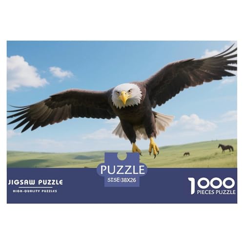 Puzzles Adler Aus 1000 Teilen Für Erwachsene,Grasland Ranch Szene Denksport-Puzzle Anspruchsvolles Spielzeug, Familien-Puzzlespiel Home-Dekoration 38x26cm/1000pcs Puzzles Adler Aus 1000 Teilen Für Erwachsene,Grasland Ranch Szene Denksport-Puzzle Anspruchsvolles Spielzeug, Familien-Puzzlespiel Home-Dekoration 38x26cm/1000pcs von YYVKPMLXC