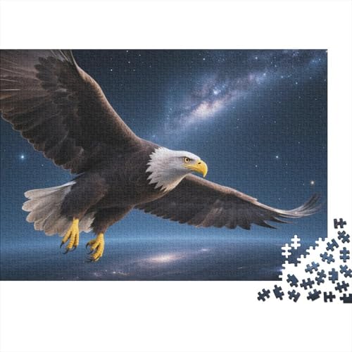 Puzzles Adler Aus 1000 Teilen Für Erwachsene,Kosmische Sternen Szene EIN Unmögliches Geschicklichkeitsspiel Intelligenz-Puzzle Home-Dekoration 1000pcs (75x50cm) von YYVKPMLXC