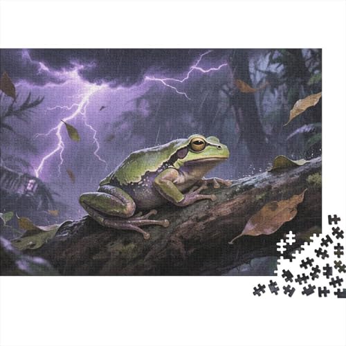 Puzzles Baumpfote 1000 Stücken Für Erwachsene,Gewitter Rainforest Anspruchsvolles Intelligenz-Puzzle Spielzeug, Familien-Puzzlespiel Home-Dekoration 1000pcs (75x50cm) von YYVKPMLXC