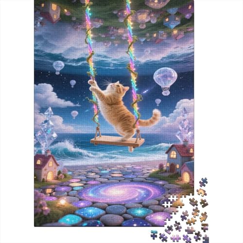 Puzzles Britischer Shorthair-Katze-Katze Aus 1000 Teilen Für Erwachsene, Küstenstadt Ein Unmögliches Geschicklichkeitsspiel Figurenpuzzle Lernspiel Spielzeug Geschenk Home-Dekoration 1000pcs (75x50cm) Puzzles Britischer Shorthair-Katze-Katze Aus 1000 Teilen Für Erwachsene, Küstenstadt Ein Unmögliches Geschicklichkeitsspiel Figurenpuzzle Lernspiel Spielzeug Geschenk Home-Dekoration 1000pcs (75x50cm) von YYVKPMLXC