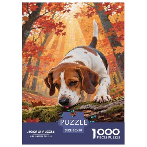 Puzzles Englischer Springer-Spaniel 1000 Teilen Für Erwachsene,Ruhevoller Wald Denksport-Puzzle Herausforderungsspielzeug Familien-Puzzlespiel Home-Dekoration 70x50cm/1000pcs Puzzles Englischer Springer-Spaniel 1000 Teilen Für Erwachsene,Ruhevoller Wald Denksport-Puzzle Herausforderungsspielzeug Familien-Puzzlespiel Home-Dekoration 70x50cm/1000pcs von YYVKPMLXC