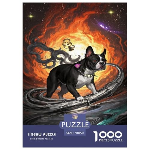 Puzzles Französischer Bulldoggege Aus 1000 Teilen Für Erwachsene,Fantastische Nebel EIN Unmögliches Geschicklichkeitsspiel Intelligenz-Puzzle Home-Dekoration 70x50cm/1000pcs Puzzles Französischer Bulldoggege Aus 1000 Teilen Für Erwachsene,Fantastische Nebel EIN Unmögliches Geschicklichkeitsspiel Intelligenz-Puzzle Home-Dekoration 70x50cm/1000pcs von YYVKPMLXC