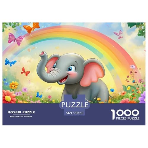 Puzzles Kleines Elefant 1000 Teilen Für Erwachsene, Denksport-Puzzle Herausforderungsspielzeug Familien-Puzzlespiel Home-Dekoration 70x50cm/1000pcs Puzzles Kleines Elefant 1000 Teilen Für Erwachsene, Denksport-Puzzle Herausforderungsspielzeug Familien-Puzzlespiel Home-Dekoration 70x50cm/1000pcs von YYVKPMLXC