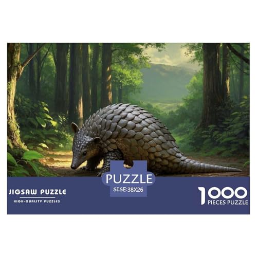 Puzzles Kleines Schuppentier Aus 1000 Teilen Für Erwachsene,Wildtiere Anspruchsvolles Spielzeug Schnipselpuzzle Familien-Puzzlespiel Home-Dekoration 38x26cm/1000pcs Puzzles Kleines Schuppentier Aus 1000 Teilen Für Erwachsene,Wildtiere Anspruchsvolles Spielzeug Schnipselpuzzle Familien-Puzzlespiel Home-Dekoration 38x26cm/1000pcs von YYVKPMLXC