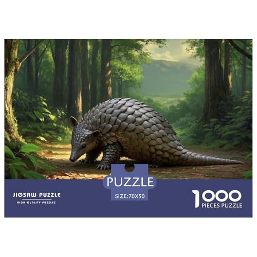 Puzzles Kleines Schuppentier Aus 1000 Teilen Für Erwachsene,Wildtiere EIN Unmögliches Geschicklichkeitsspiel Intelligenz-Puzzle Home-Dekoration 70x50cm/1000pcs Puzzles Kleines Schuppentier Aus 1000 Teilen Für Erwachsene,Wildtiere EIN Unmögliches Geschicklichkeitsspiel Intelligenz-Puzzle Home-Dekoration 70x50cm/1000pcs von YYVKPMLXC