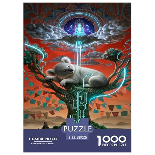 Puzzles Koala 1000 Teilen Für Erwachsene,Technologische Elemente Denksport-Puzzle Herausforderungsspielzeug Familien-Puzzlespiel Home-Dekoration 38x26cm/1000pcs Puzzles Koala 1000 Teilen Für Erwachsene,Technologische Elemente Denksport-Puzzle Herausforderungsspielzeug Familien-Puzzlespiel Home-Dekoration 38x26cm/1000pcs von YYVKPMLXC
