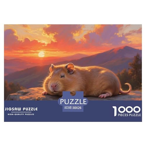 Puzzles Meerschweinchen Mit 1000 Stücken Für Erwachsene,Sonnenuntergang Berg Realm EIN Unmögliches Geschicklichkeitsspiel Familien-Puzzlespiel Home-Dekoration 38x26cm/1000pcs Puzzles Meerschweinchen Mit 1000 Stücken Für Erwachsene,Sonnenuntergang Berg Realm EIN Unmögliches Geschicklichkeitsspiel Familien-Puzzlespiel Home-Dekoration 38x26cm/1000pcs von YYVKPMLXC