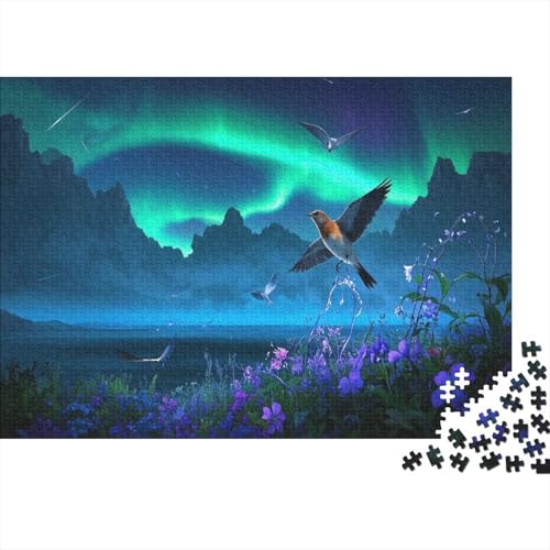 Puzzles Mit 1000 Stücken Für Erwachsene Zuckerfledermaus EIN Unmögliches Geschicklichkeitsspiel Tropischer Regenwald Holzpuzzles Lernspiel Spielzeug Geschenk Home-Dekoration 1000pcs (75x50cm) von YYVKPMLXC