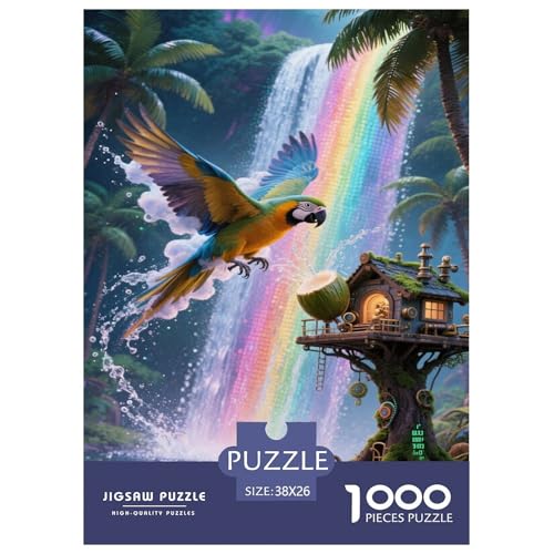 Puzzles Papagei 1000 Stücken Für Erwachsene,Tropischer Regenwald Anspruchsvolles Intelligenz-Puzzle Spielzeug, Familien-Puzzlespiel Home-Dekoration 38x26cm/1000pcs Puzzles Papagei 1000 Stücken Für Erwachsene,Tropischer Regenwald Anspruchsvolles Intelligenz-Puzzle Spielzeug, Familien-Puzzlespiel Home-Dekoration 38x26cm/1000pcs von YYVKPMLXC