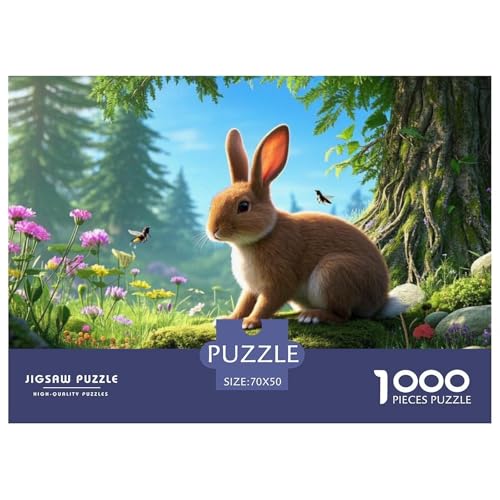 Rex-Hase 1000-stückiges Puzzle Für Erwachsene,Frühlingsszene Intelligenz-Puzzle Anspruchsvolles Spielzeug Familien-Puzzlespiel Home-Dekoration 70x50cm/1000pcs Rex-Hase 1000-stückiges Puzzle Für Erwachsene,Frühlingsszene Intelligenz-Puzzle Anspruchsvolles Spielzeug Familien-Puzzlespiel Home-Dekoration 70x50cm/1000pcs von YYVKPMLXC