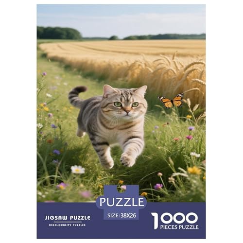Russisch-Blaue Katze 1000-teilige Puzzles Für Erwachsene,Natürliche Szenery Anspruchsvolles Intelligenz-Puzzle Spielzeug, Familien-Puzzlespiel Home-Dekoration 38x26cm/1000pcs Russisch-Blaue Katze 1000-teilige Puzzles Für Erwachsene,Natürliche Szenery Anspruchsvolles Intelligenz-Puzzle Spielzeug, Familien-Puzzlespiel Home-Dekoration 38x26cm/1000pcs von YYVKPMLXC