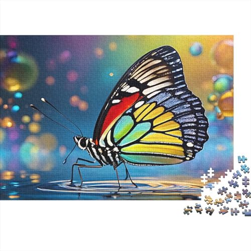 Schmetterling Puzzles Aus 1000 Teilen Für Erwachsene Phantastische Landschaft Anspruchsvolles Spielzeug Holzpuzzles Familien-Puzzlespiel Home-Dekoration 1000pcs (75x50cm) von YYVKPMLXC