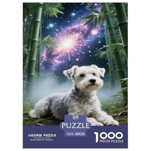 Schnauzer 1000-teiliges Puzzle Für Erwachsene,Bambuswald Herausforderungsspielzeug Intelligenz-Puzzle Lernspiel Spielzeug Home-Dekoration 38x26cm/1000pcs Schnauzer 1000-teiliges Puzzle Für Erwachsene,Bambuswald Herausforderungsspielzeug Intelligenz-Puzzle Lernspiel Spielzeug Home-Dekoration 38x26cm/1000pcs von YYVKPMLXC