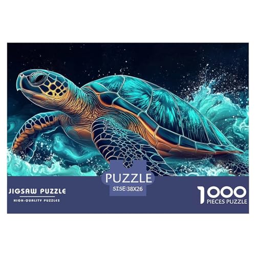 Sea Schildkröte 1000-stückiges Puzzle Für Erwachsene,Ozean-Thema EIN Unmögliches Geschicklichkeitsspiel Intelligenz-Puzzle Home-Dekoration 38x26cm/1000pcs Sea Schildkröte 1000-stückiges Puzzle Für Erwachsene,Ozean-Thema EIN Unmögliches Geschicklichkeitsspiel Intelligenz-Puzzle Home-Dekoration 38x26cm/1000pcs von YYVKPMLXC