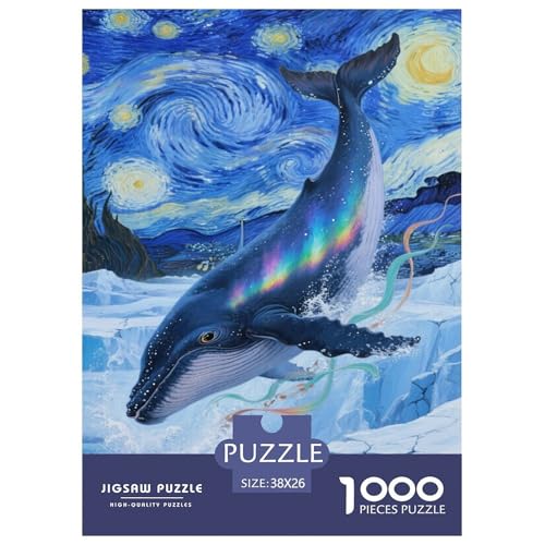 Wal 1000-teiliges Puzzle Für Erwachsene,Gletscherlandschaft Herausforderungsspielzeug Intelligenz-Puzzle Lernspiel Spielzeug Home-Dekoration 38x26cm/1000pcs Wal 1000-teiliges Puzzle Für Erwachsene,Gletscherlandschaft Herausforderungsspielzeug Intelligenz-Puzzle Lernspiel Spielzeug Home-Dekoration 38x26cm/1000pcs von YYVKPMLXC