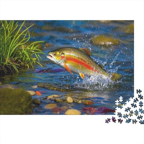 Wald 1000-teiliges Puzzle Für Erwachsene EIN Unmögliches Geschicklichkeitsspiel Figurenpuzzle Familien-Puzzlespiel Home-Dekoration 1000pcs (75x50cm) von YYVKPMLXC