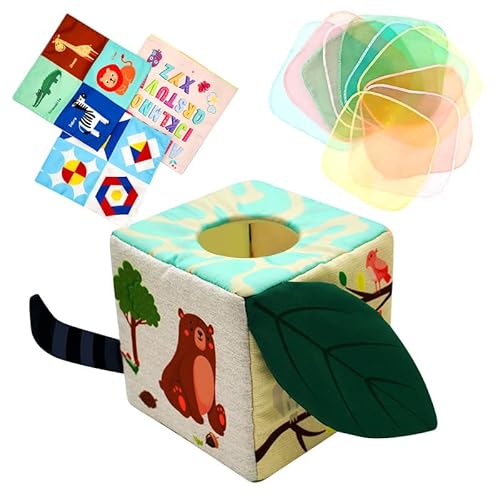 YYWEi Tücherbox Baby Spielzeug Tissue Box Toy Montessori motorik Sensorik Spielzeug für ab 1 2 3 Jahre Mädchen Jungen,Kinder Frühes Lernspielzeug Geschenke YYWEi Tücherbox Baby Spielzeug Tissue Box Toy Montessori motorik Sensorik Spielzeug für ab 1 2 3 Jahre Mädchen Jungen,Kinder Frühes Lernspielzeug Geschenke von YYWEi