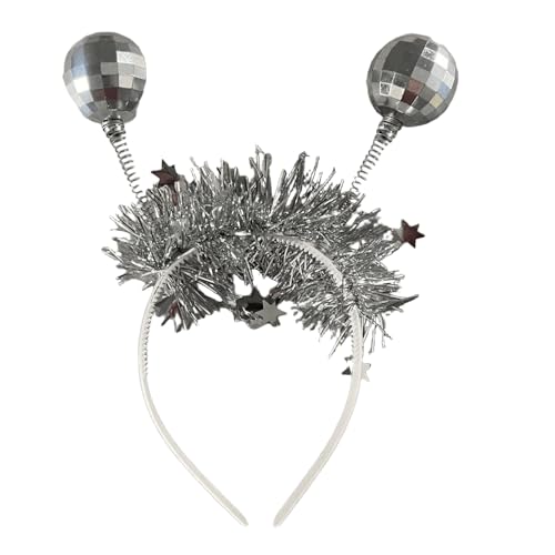 YYYHUII Lametta Blingbling Stirnband Disco Kopfbedeckung Weihnachten Party Foto Requisiten Weihnachten Party Kopfbedeckung Cosplay Zubehör YYYHUII Lametta Blingbling Stirnband Disco Kopfbedeckung Weihnachten Party Foto Requisiten Weihnachten Party Kopfbedeckung Cosplay Zubehör von YYYHUII