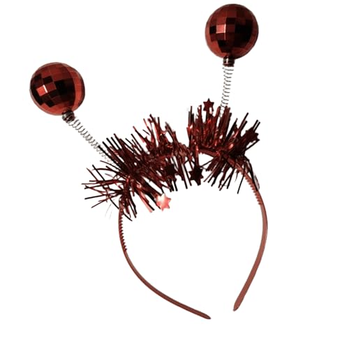YYYHUII Lametta Blingbling Stirnband Disco Kopfbedeckung Weihnachten Party Foto Requisiten Weihnachten Party Kopfbedeckung Cosplay Zubehör YYYHUII Lametta Blingbling Stirnband Disco Kopfbedeckung Weihnachten Party Foto Requisiten Weihnachten Party Kopfbedeckung Cosplay Zubehör von YYYHUII