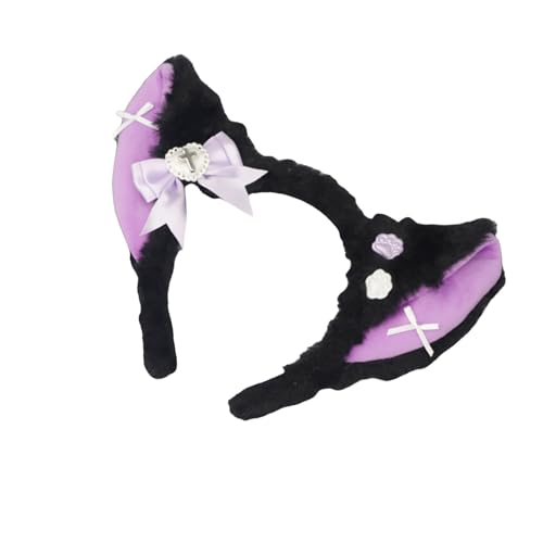YYYHUII Tierohren-Haarbänder, Cosplay, Party, Kopfschmuck, Halloween, schöner Haarreif für Cosplay und Partykleidung YYYHUII Tierohren-Haarbänder, Cosplay, Party, Kopfschmuck, Halloween, schöner Haarreif für Cosplay und Partykleidung von YYYHUII