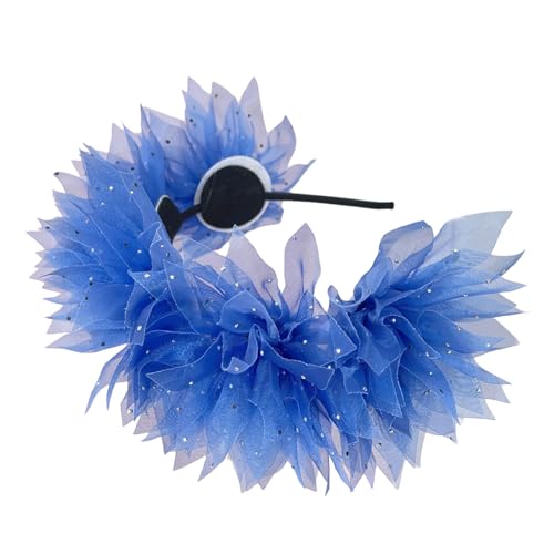 YYYHUII Tüll Flapper Stirnbänder Karneval Abschlussball Tänzer Kopfschmuck für Party Karneval Feiern Kopfbedeckung Haarstyling YYYHUII Tüll Flapper Stirnbänder Karneval Abschlussball Tänzer Kopfschmuck für Party Karneval Feiern Kopfbedeckung Haarstyling von YYYHUII