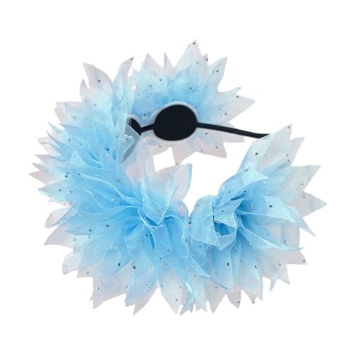 YYYHUII Tüll Flapper Stirnbänder Karneval Abschlussball Tänzer Kopfschmuck für Party Karneval Feiern Kopfbedeckung Haarstyling von YYYHUII