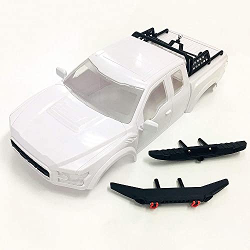 RC-Autozubehör Für RC Crawler Car Für Traxxas TRX4 TRX-4 Racing ABS Hartkörper Mit Stoßstange Ersatzreifen Rack 325mm Karosserie Weiß RC-Autozubehör Für RC Crawler Car Für Traxxas TRX4 TRX-4 Racing ABS Hartkörper Mit Stoßstange Ersatzreifen Rack 325mm Karosserie Weiß von YZSM