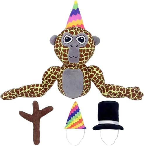 YZZT Gorilla Plush Gorilla Affenplüsch Soft Gorilla Plüschtier Niedliche Plüschtier Puppe für Kinder Erwachsene,Große Geburtstag und Urlaub Geschenke Wahl YZZT Gorilla Plush Gorilla Affenplüsch Soft Gorilla Plüschtier Niedliche Plüschtier Puppe für Kinder Erwachsene,Große Geburtstag und Urlaub Geschenke Wahl von YZZT