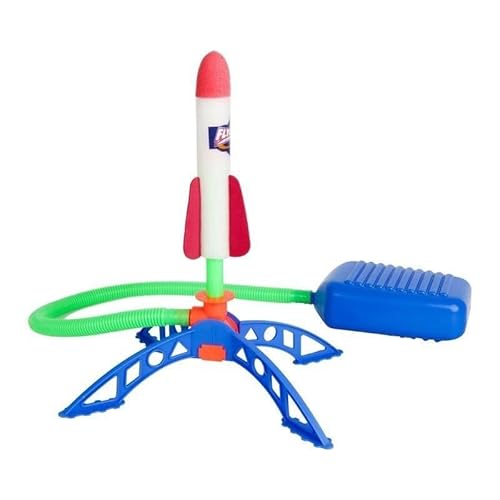 YZZT Raketenwerfer-Spielzeug für Kinder, Fußbetrieben mit 3 Schaumstoffraketen, Outdoor-Spaß ab 5 Jahren, Perfekt für Wissenschaftliche Entdeckungen und Geschenke YZZT Raketenwerfer-Spielzeug für Kinder, Fußbetrieben mit 3 Schaumstoffraketen, Outdoor-Spaß ab 5 Jahren, Perfekt für Wissenschaftliche Entdeckungen und Geschenke von YZZT